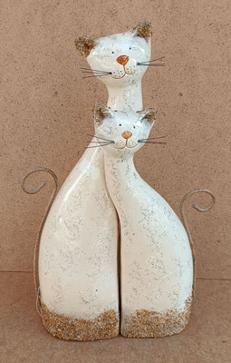 Gato cerámica. Ref 15656. 32,5x17x8