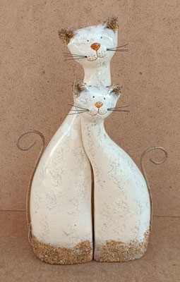 Gato cerámica. Ref 15656. 32,5x17x8