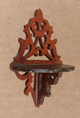 Ménsula mini madera. Ref 116. 14x9x7 