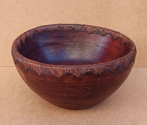 Cuenco madera. Ref 9004. 18x30