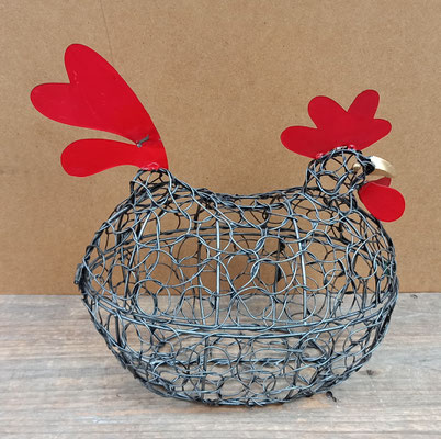 Huevera gallina. Ref 313148. 24x30x19