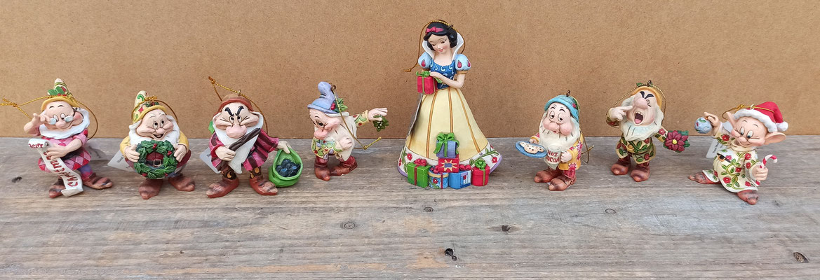 Decoración árbol de navidad Blancanieves y los 7 enanitos. Consultar modelos disponibles