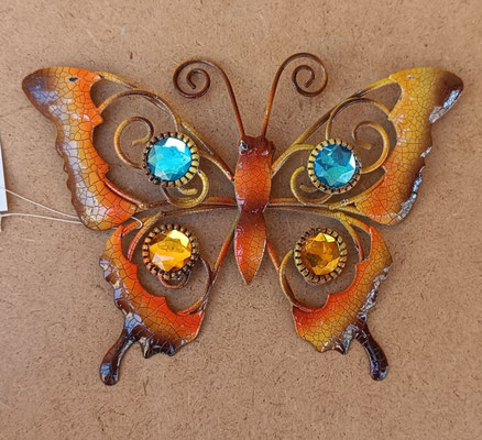 Mariposa metal. Ref 75636. 12x16