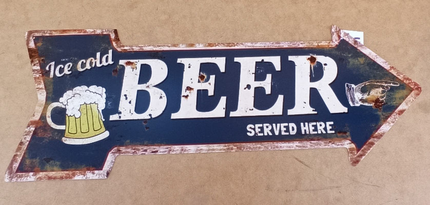 Flecha beer. Ref 4967. 50x19