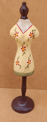 Maniquí/joyero resina. Ref 4595. 25x6