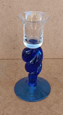 Portavelas cristal. Ref CA827. 14x6
