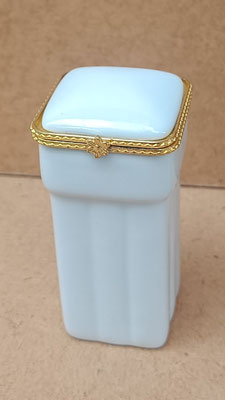 Caja palillero porcelana. Ref 9832676. 8x4x5