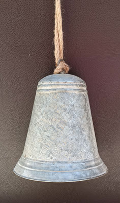 Campana metal. Ref DH165290. 30x23+cuerda