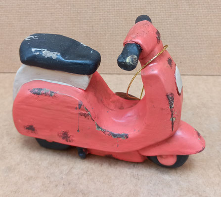Moto resina. Ref 6PR0760. 15x6x12