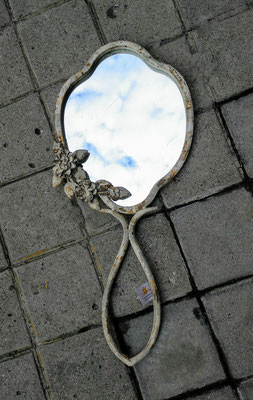 Espejo metal. Ref 528133. 57x25x4