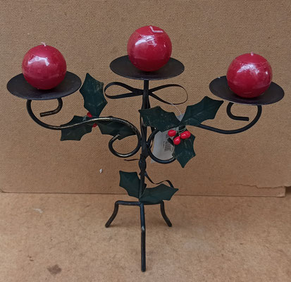 Candelabro hierro. Ref 2106770. 32x30x10