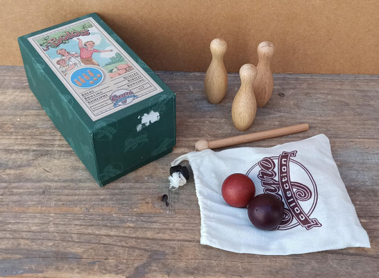 Juego de bolos mini. Ref 80517. Medida del bolo 8x2
