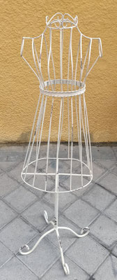 Maniquí metal