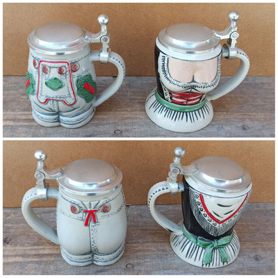 Jarras cerveza alemanas cerámica