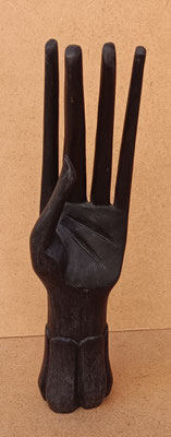 Mano madera. 29x7x4