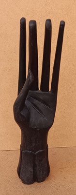 Mano madera. 29x7x4