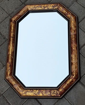 Espejo madera. Ref LO190B. 75x55x4
