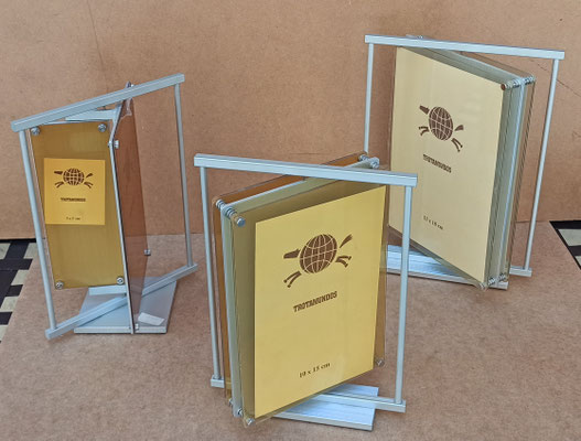 Portafotos doble cara