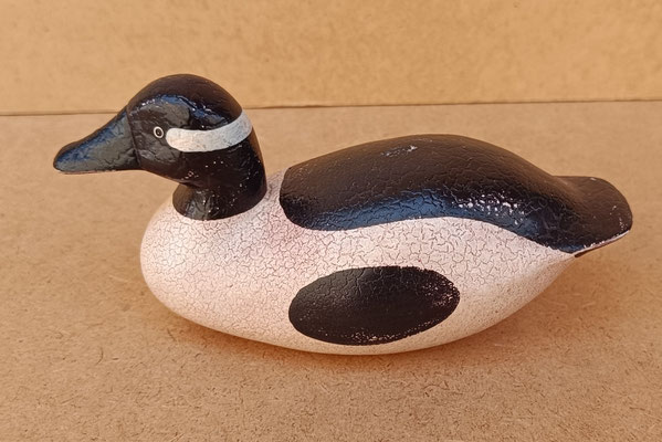 Pato madera. 16x7x7