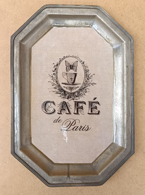 Bandeja metal. Ref 015. 29x20