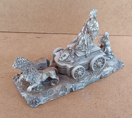Fuente Cibeles resina. Ref 19/070. 10x15x8