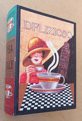 Caja libro café Italia. Ref 937070230. 31x23x9