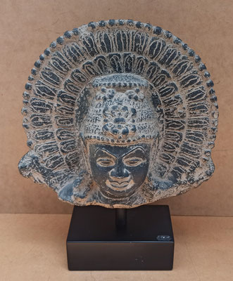 Cabeza de Buda piedra. Ref 3475. 50x35x13