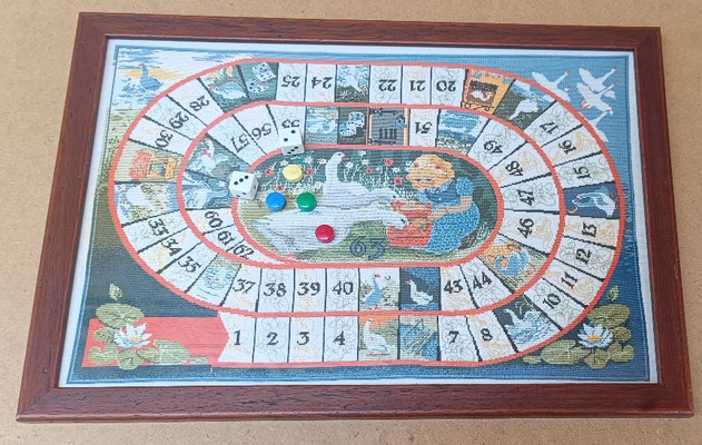 Juego de la oca magnético. 48,5x35,5