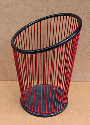 Papelera vintage hierro. 38x28