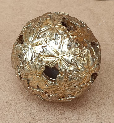 Bola decorativa resina. Ref 38899. 8 cms
