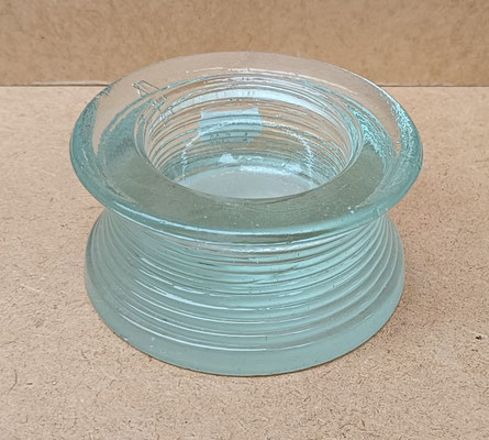 Portavelas cristal. 10x5