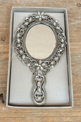 Espejo metal. Ref 6ZI078. 13x8