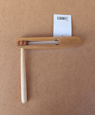 Carraca madera. Ref 16878. 17x18x2