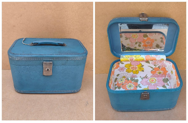 Neceser vintage. Ref RO50. 21x35x22