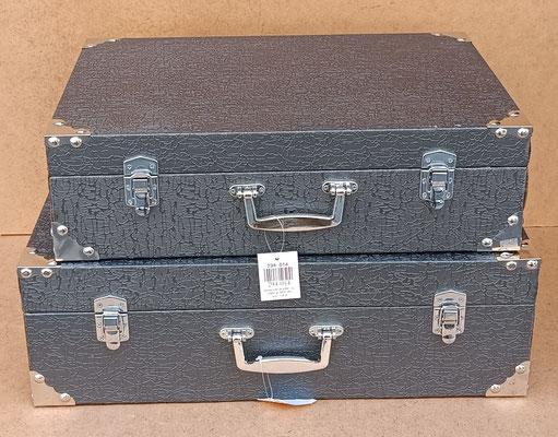 Maleta gris. Ref 294014. Grande 52x40x17. Pequeña 47x33x14. 