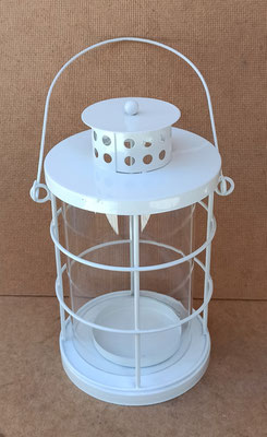 Farol vela metal. Ref 135092. 25x13