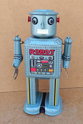 Robot hojalata. Ref MS646. 20x12x7