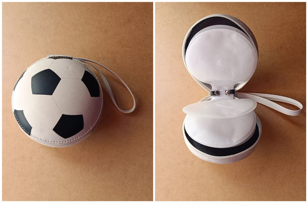 CD holder pelota fútbol. 15x6
