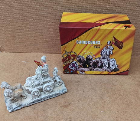 Fuente La cibeles campeones del mundo resina. Ref 10/854