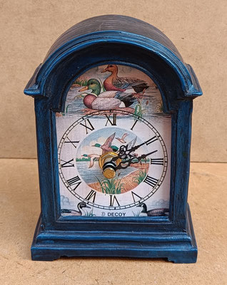 Reloj madera. Ref 6659/050. 14x10x6