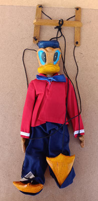 Marioneta madera pato. Ref 8403002. 40x10