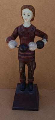 Figura malabarista madera. Ref 4160. 33x13