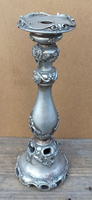 Portavelas resina. Ref 17516. 33x10