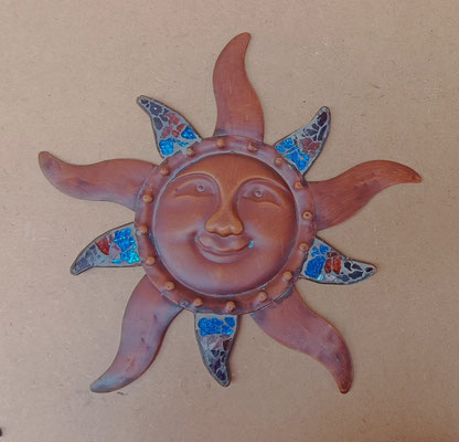 Sol metal. Ref 43346. 36 cms 