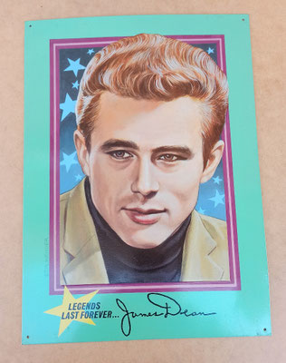 Chapa americana James Dean. 31x44