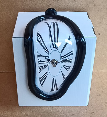 Reloj Dalí estantería. Ref 42774. 18x12x13