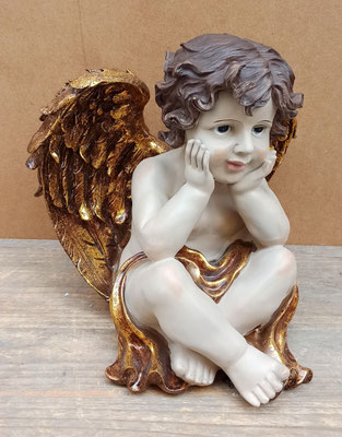 Ángel resina. Ref 4908/198. 20x25x21