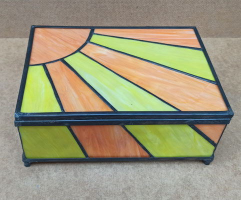 Caja cristal. Ref 74087. 18X13X7