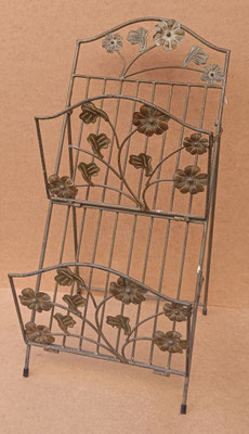 Revistero doble metal. Ref 5323/866. 77x33x29