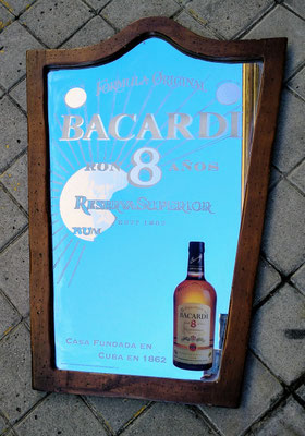 Espejo madera Bacardi. 85x60